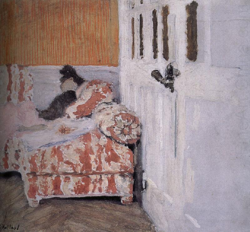 On the sofa, Edouard Vuillard